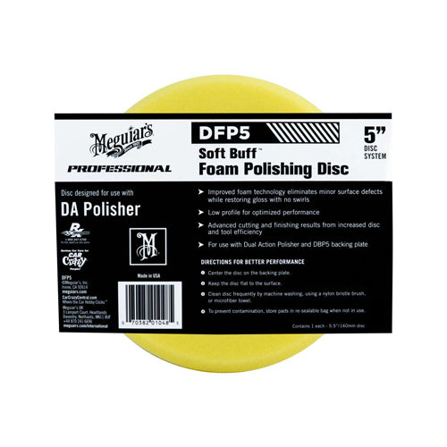 Soft Buff DA Foam Polishing Disc 5 inch