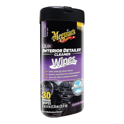 Quik Interior Detailer Cleaner  Wipes