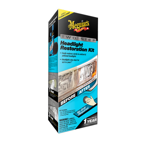 Two Step Headlight Restoration Kit